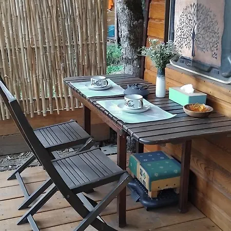 Kemping Caravane En Bois