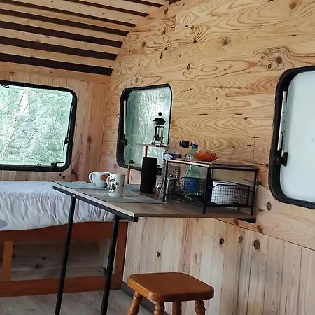 Caravane En Bois Campingplatz